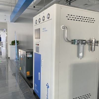 Mesin pembuatan gas oksigen medis tipe kontainer dengan remote monitor