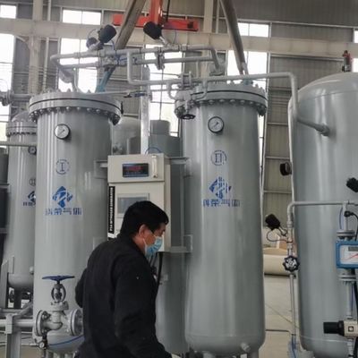 PLANTAS NITROGEN PSA Berkapasitas Besar Generator Gas PSA Untuk Pengolahan Tembaga