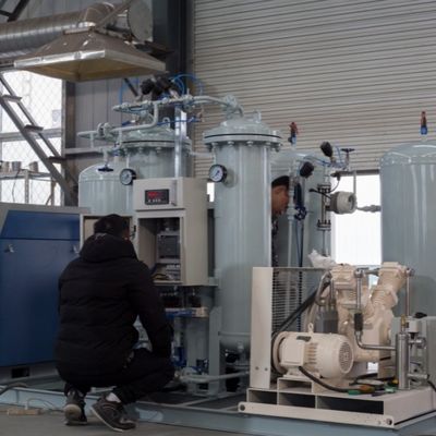 Generator Gas Nitrogen PSA 220Hz Keurasan Tinggi Untuk Pengolahan Tembaga