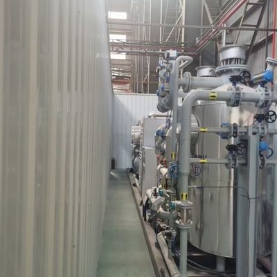 Mudah Pemasangan Mesin Pemulihan Gas Limbah Daur Ulang Berukuran Kompak