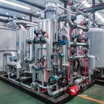 Sistem pemurnian gas gas CO2 dari baja tahan karat dengan monitor online