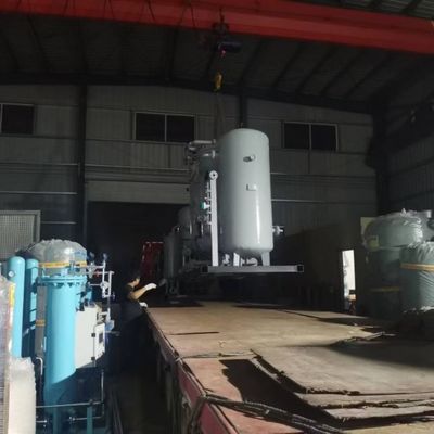 Skid Mounted Mobile High Purity Nitrogen Generator Untuk Strip Baja Ringan