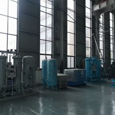 Skid dipasang Desain Mesin Generator Oksigen Industri Untuk Stasiun Pengisian