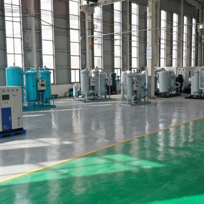 Skid dipasang Desain Mesin Generator Oksigen Industri Untuk Stasiun Pengisian