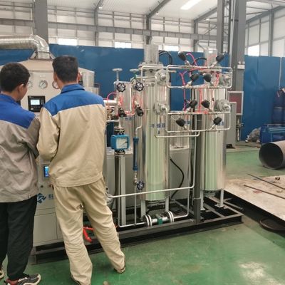 Pembersih gas nitrogen otomatis penuh bersertifikat CE Hidup panjang
