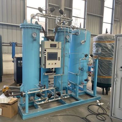 Unit Generator Oksigen Medis PSA yang Disetujui ISO13485 25Nm3/Hr Masa Pelayanan Panjang