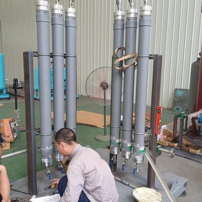 Generator Nitrogen Membran 20ft Container Sertifikat CE Dengan Monitor Oksigen