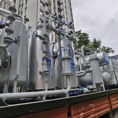 Ukuran kompak Unit Pemulihan Nitrogen Keurasan Tinggi Keandalan tinggi