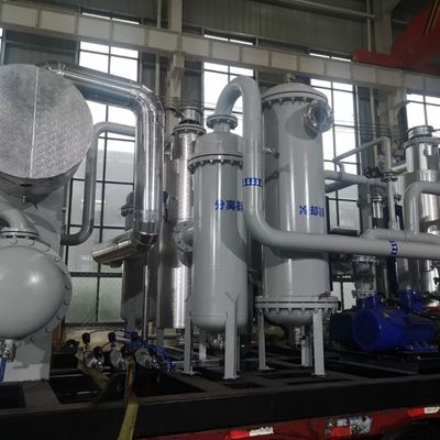 Ukuran kompak Unit Pemulihan Nitrogen Keurasan Tinggi Keandalan tinggi