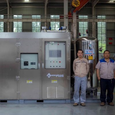 Jenis Kontainer Sistem Pemulihan Helium Inert Mengoperasikan Otomatis