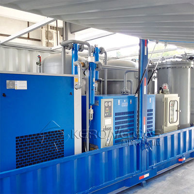 Mesin pengering gas stainless steel tahan ledakan Argon pengering otomatis