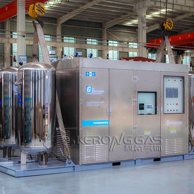 Sistem pemurnian gas gas CO2 dari baja tahan karat dengan monitor online