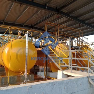 Pada lokasi sumber hidrogen pasokan unit Amonia Cracker dengan Purifier