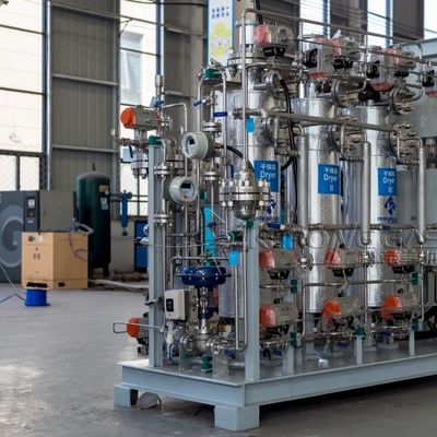 Penuh otomatis 99,9995% Tinggi kemurnian PSA Hydrogen Generator Mudah instalasi