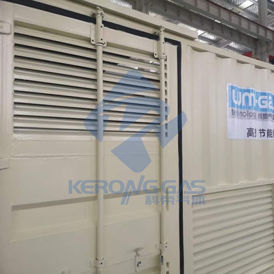 Mobil Skid 40HQ mengandung nitrogen Gas Generasi Plant Dengan Sertifikat ASME