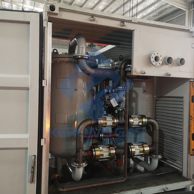 20 kaki Kontainer Mesin Generasi Gas Nitrogen Konsumsi daya rendah