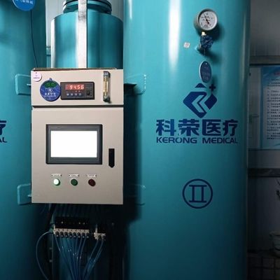 Mesin pembuatan gas oksigen dengan silinder