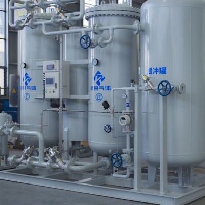 Kapasitas besar 98% kemurnian Stabil N2 Mesin nitrogen untuk minyak dan gas