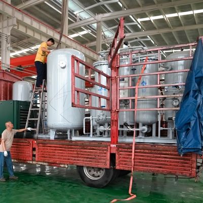 60Hz 0.5KW Otomatis 99,99% Nitrogen Air Generator Plant Dengan SABER