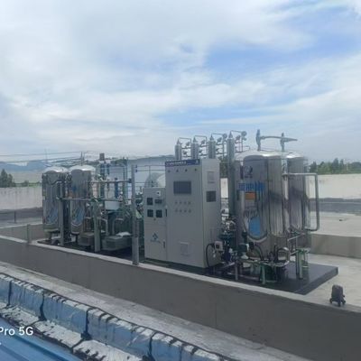 99.99% Kemurnian Tinggi Limbah Gas Daur Ulang Gas Mesin Pemulihan Untuk Powder Metallurgy