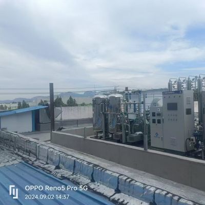 200SCFM Mesin Daur Ulang Gas Limbah Untuk Pengolahan Tembaga