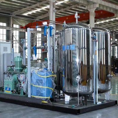 Mesin pengeringan gas industri yang beroperasi otomatis dengan karbon dioksida CO2