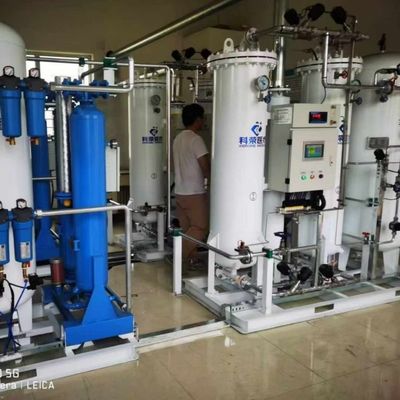 Tekanan tinggi 150bar Mesin pemisahan udara oksigen Dengan sistem cadangan