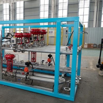 Peralatan pencampuran gas otomatis rasio diatur untuk industri pengolahan panas