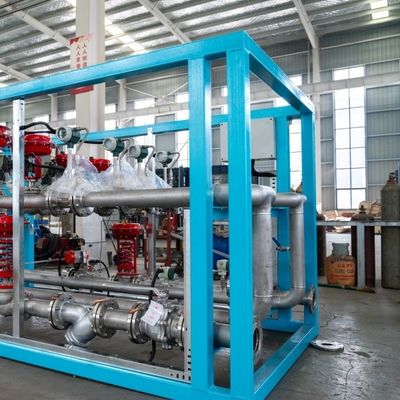 Mudah Instalasi Layanan Panjang Lift Gas Oksigen Stainless Steel Gas Mixer