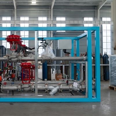 Monitor online dan peralatan pencampuran gas hidrogen dan nitrogen yang dapat disesuaikan