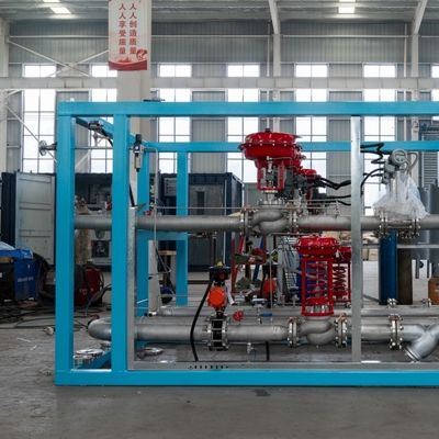 Monitor online dan peralatan pencampuran gas hidrogen dan nitrogen yang dapat disesuaikan