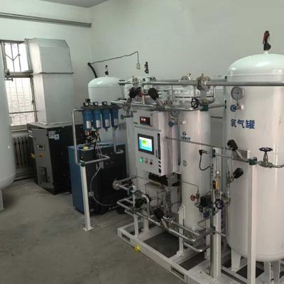 Generator Oksigen Udara Dikompresi ISO13485 Dengan Suhu Aliran Kecil