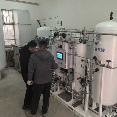 PSA Generator Oksigen Udara Dikompres Dengan Stasiun Pengisian Silinder