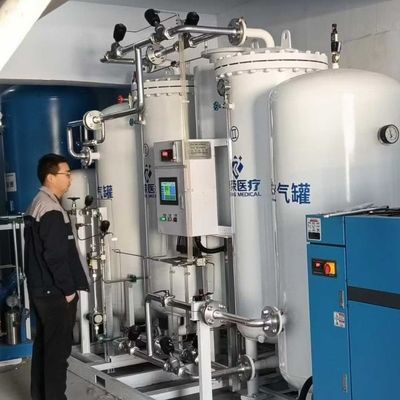Desain kompak Generator oksigen udara terkompresi dengan kompresor udara