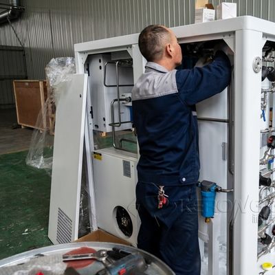 Mesin pengaduk gas stainless steel otomatis IP65 dengan rasio yang dapat disesuaikan