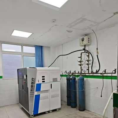 95% kemurnian Compact Box Mini Sistem Generasi Gas Oksigen Otomatis