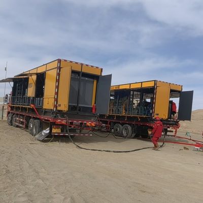 1000SCFM 95% Nitrogen Purity Mobile Membrane Separation Nitrogen Generator
