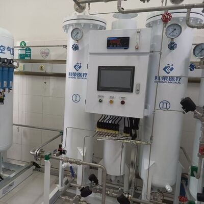 50Hz atau 60Hz Cocok Instalasi mudah Skid Tipe Psa Pabrik Oksigen Medis