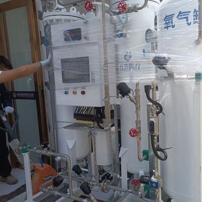 1KW Konsumsi daya rendah pipa stainless steel Psa Pabrik oksigen medis