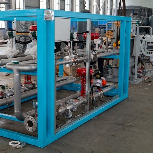 Peralatan pencampuran gas kemurnian tinggi untuk pabrik besi dan baja