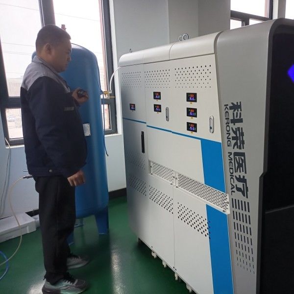 Kapasitas kecil Koncentrator Oksigen Tipe Psa Mobil Modular Otomatis