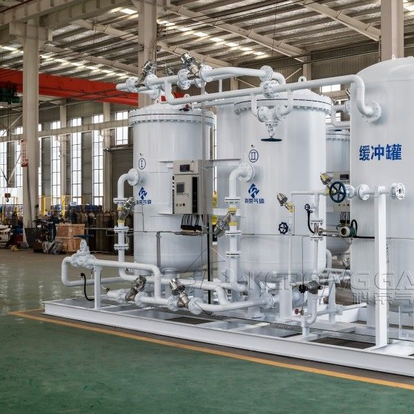 Unit PSA Tipe Menara Kembar yang Dipasang pada Skid untuk Produksi Nitrogen