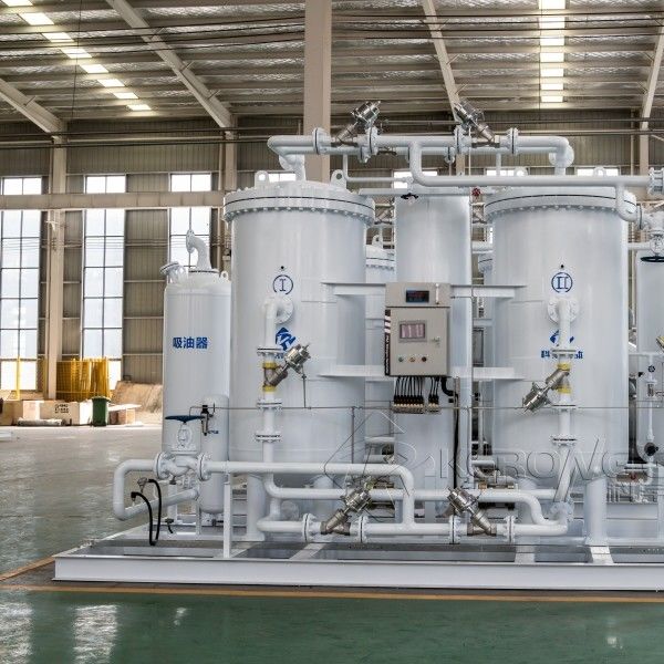 Generator nitrogen pemantauan oksigen outlet otomatis untuk pemotongan laser