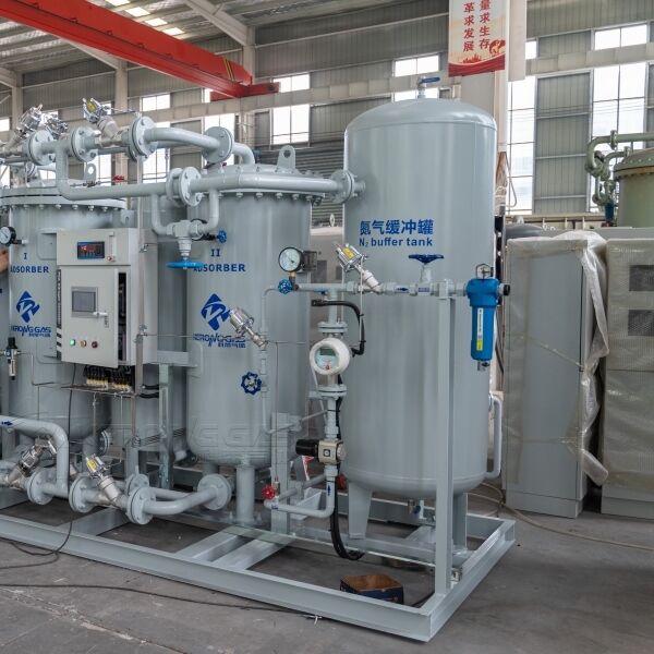 Unit Produksi Nitrogen Dengan Komponen Kualitas Tinggi Internasional