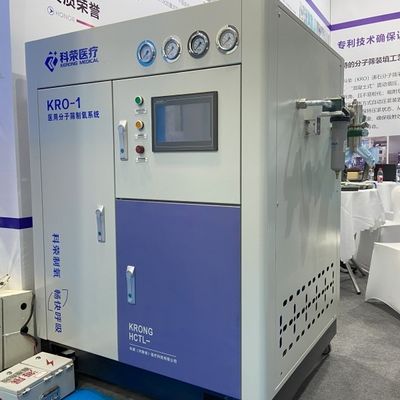 ISO13485 Sertifikasi 93% PSA Generator Oksigen Medis Dengan Stasiun Pengisian