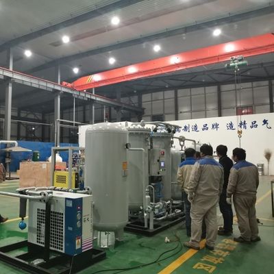 99.99 Generator Gas Nitrogen PSA Berukuran Kompak Untuk Industri Elektronik