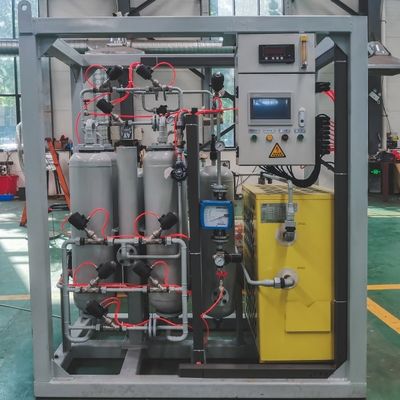 Ukuran Compact Portable Gas Inert Mesin Pengering Gas Industri Efisiensi Tinggi