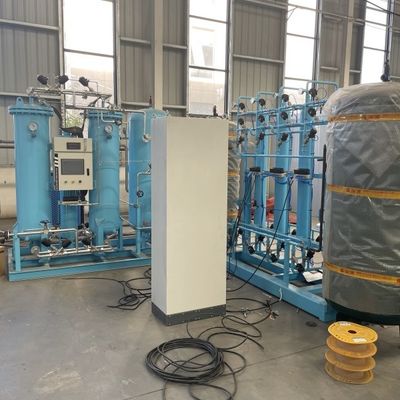 Unit Generator Oksigen Medis PSA yang Disetujui ISO13485 25Nm3/Hr Masa Pelayanan Panjang