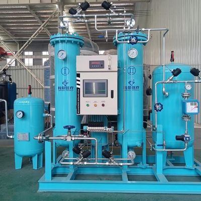 Desain Skid Mounted PSA Medical Oxygen Generator ISO13485 Disetujui