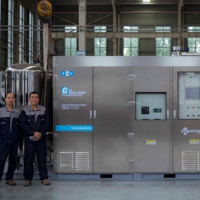 Sistem Pemulihan Pengering Gas Helium Berkelas IP65 Dengan Monitor Kemurnian Online